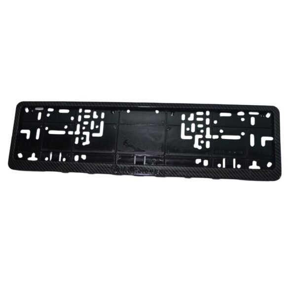 Volkswagen Carbon Fiber Number Plate Frame | Signature VW Emblem