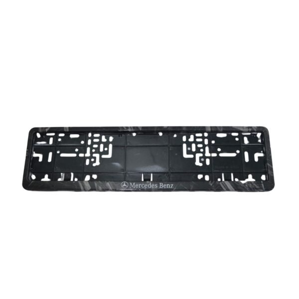 Number Plate Frame Set – Forged Carbon Print | Acrylic Logo Finish